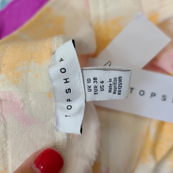 NWT TOPSHOP Tie Dye Joggers - Picture 4 of 5